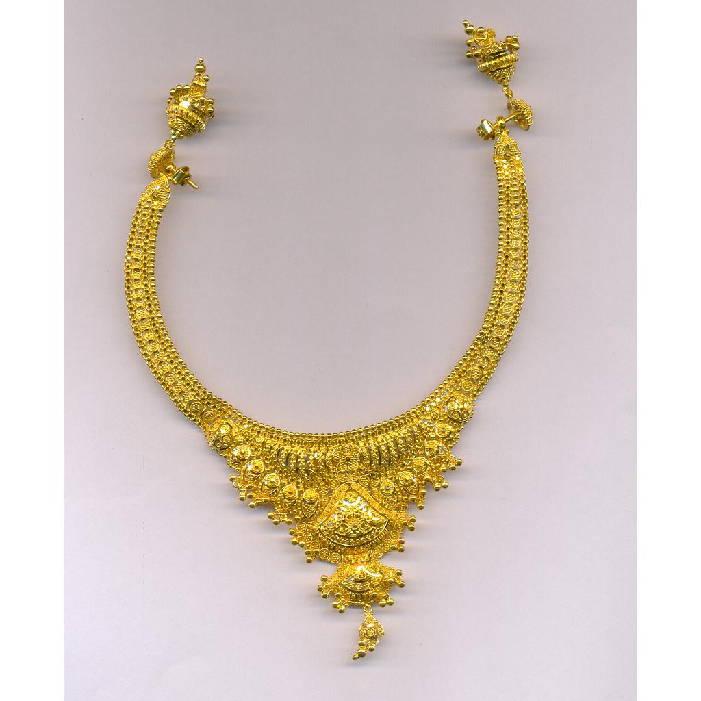 GOLD HALF SET ROUND PLAIN FANCY