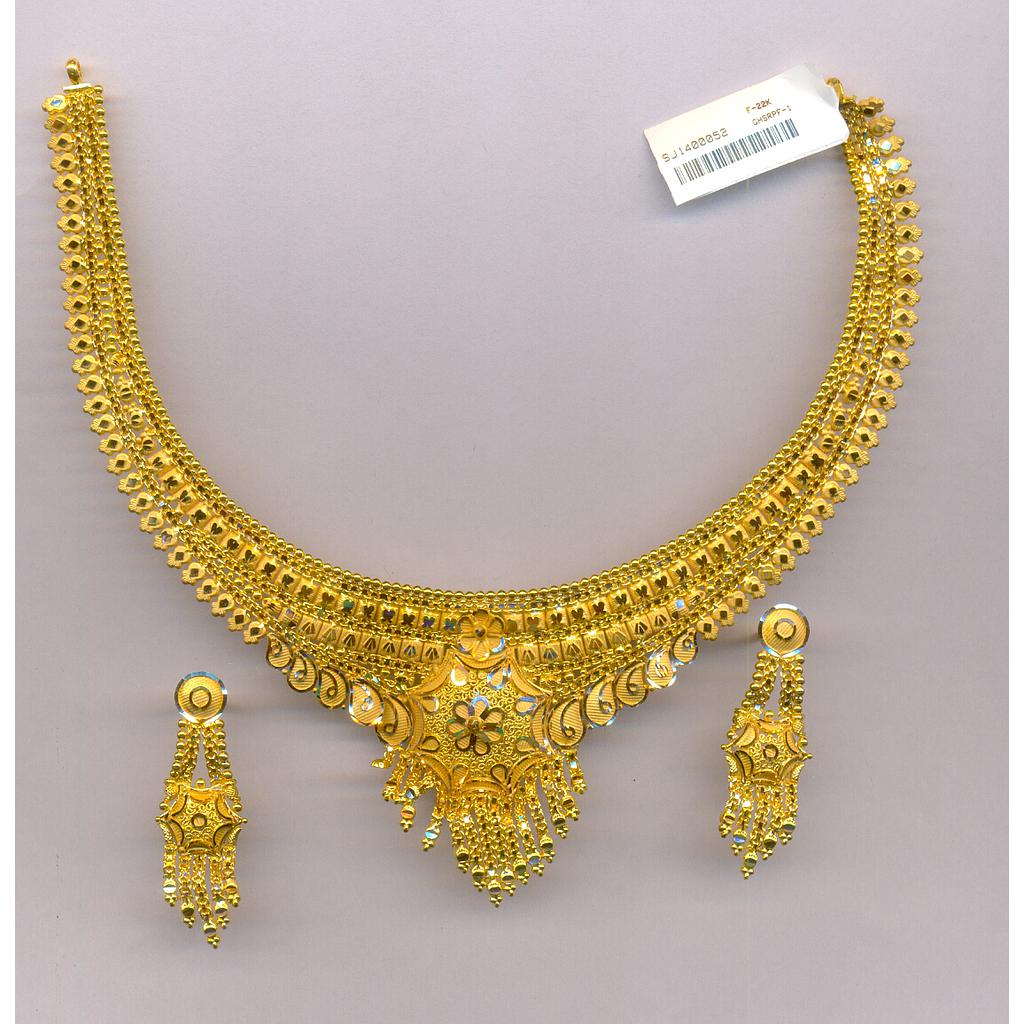 GOLD HALF SET ROUND PLAIN FANCY