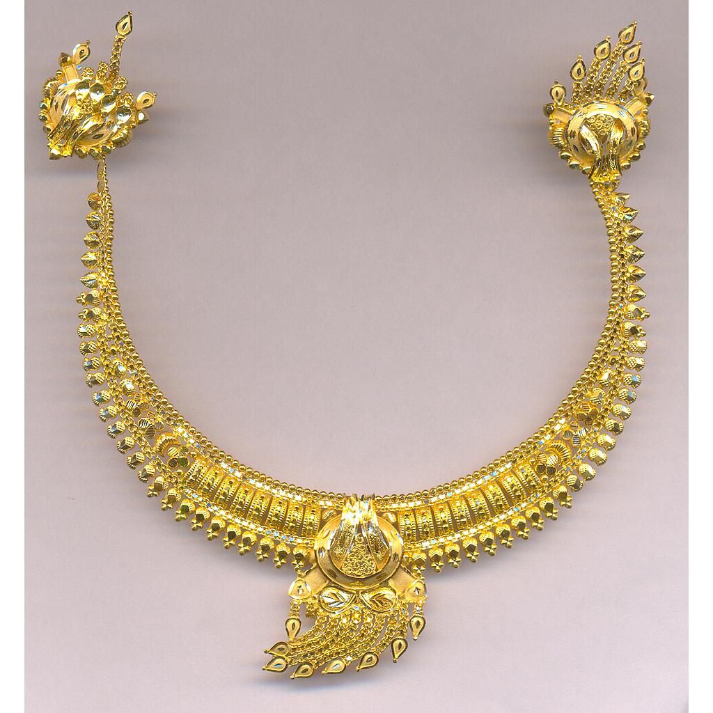 GOLD HALF SET ROUND PLAIN FANCY