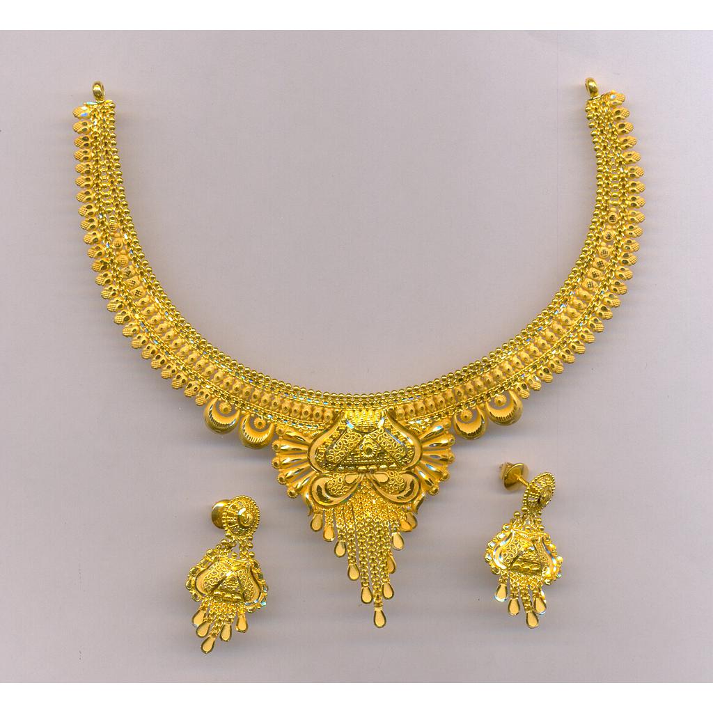 GOLD HALF SET ROUND PLAIN FANCY