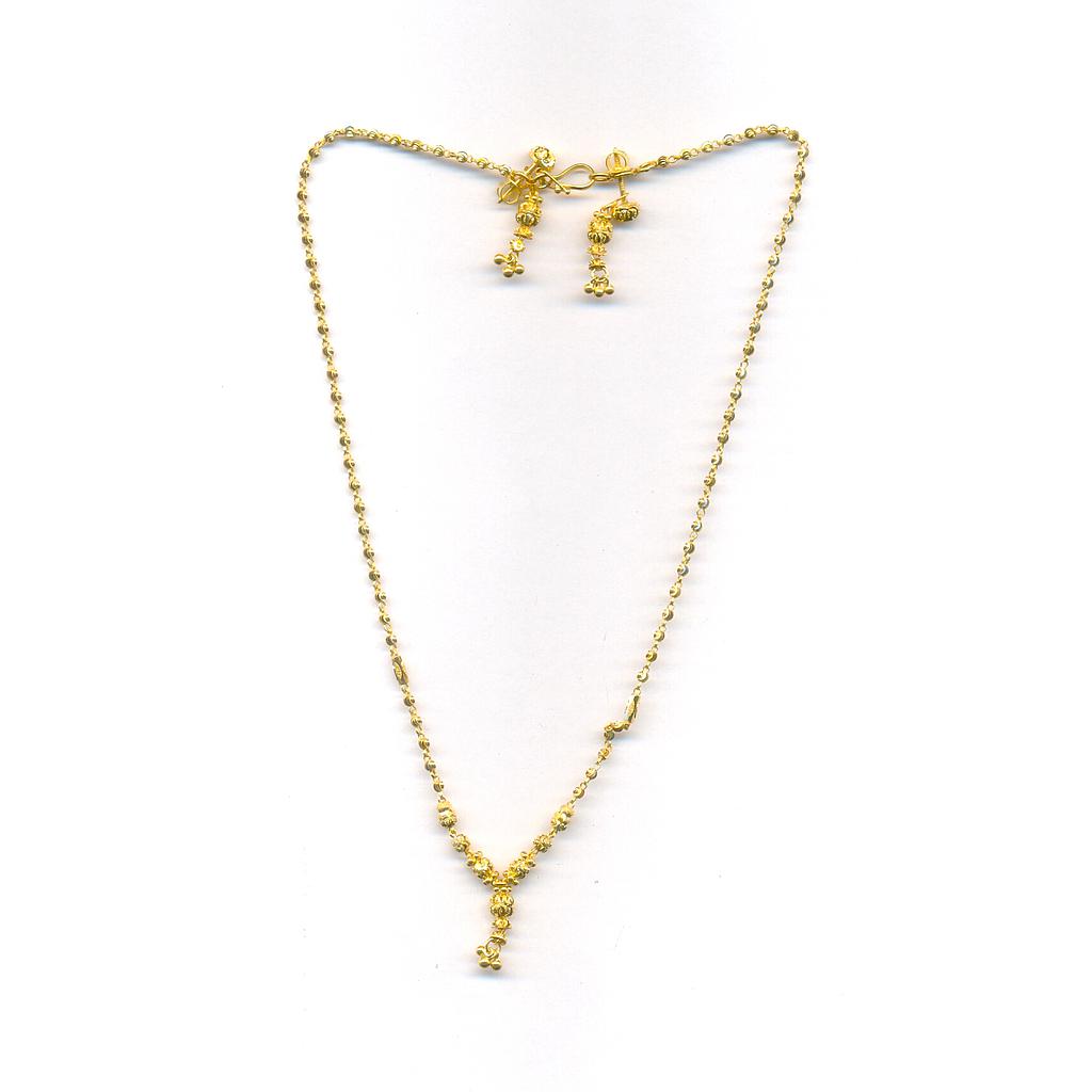 GOLD HALF SET ROUND PLAIN FANCY