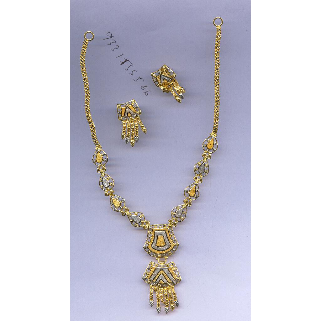 GOLD HALF SET ROUND PLAIN FANCY