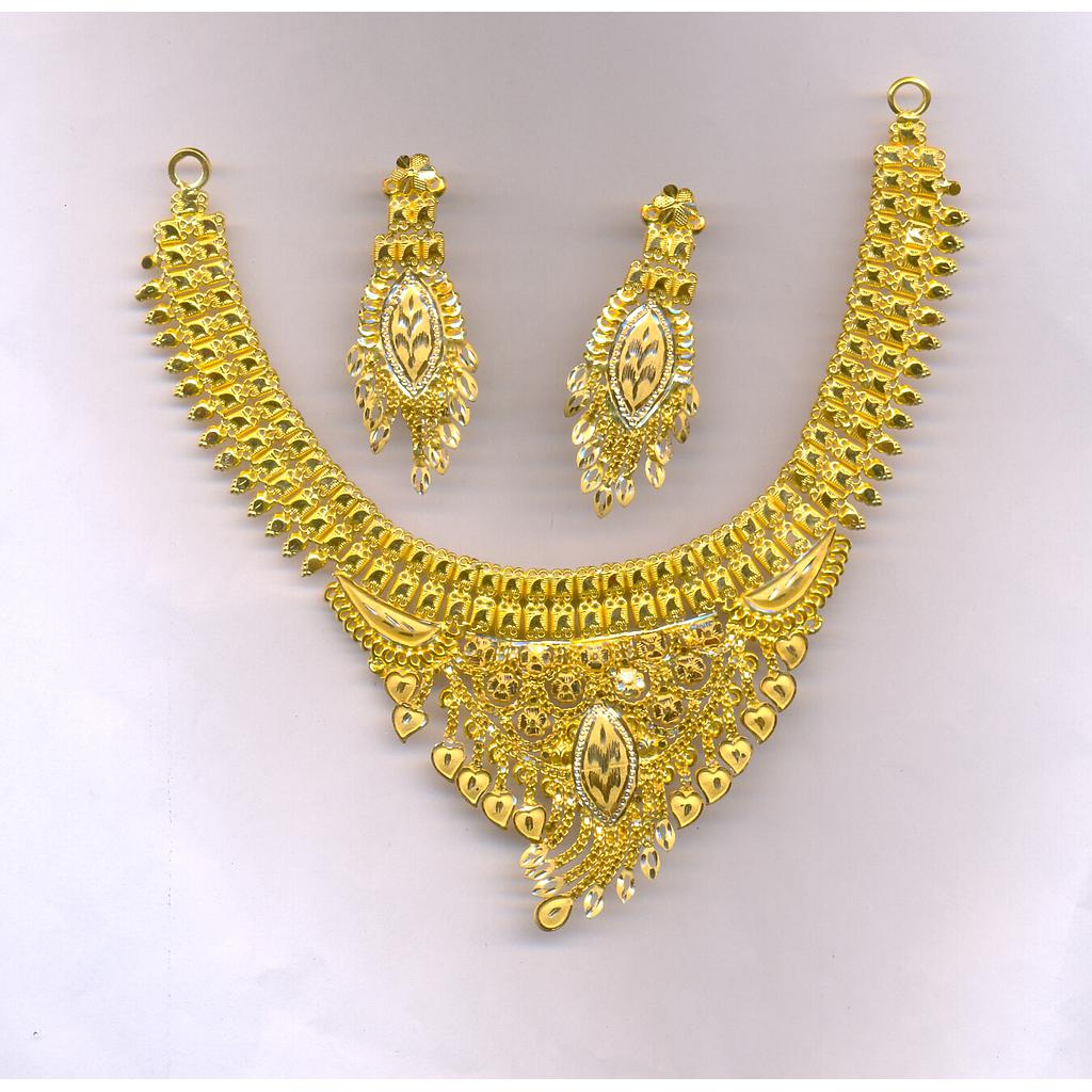 GOLD HALF SET ROUND PLAIN FANCY