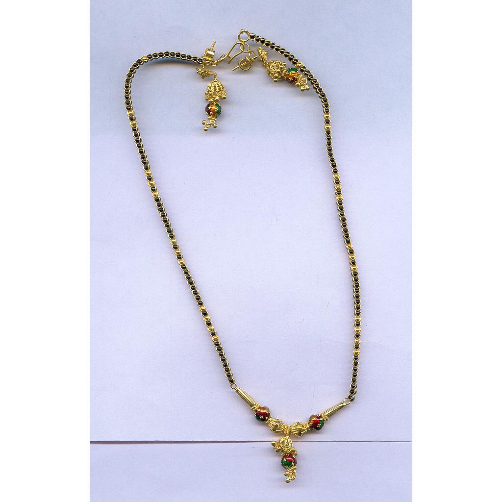 GOLD HALF SET ROUND PLAIN FANCY