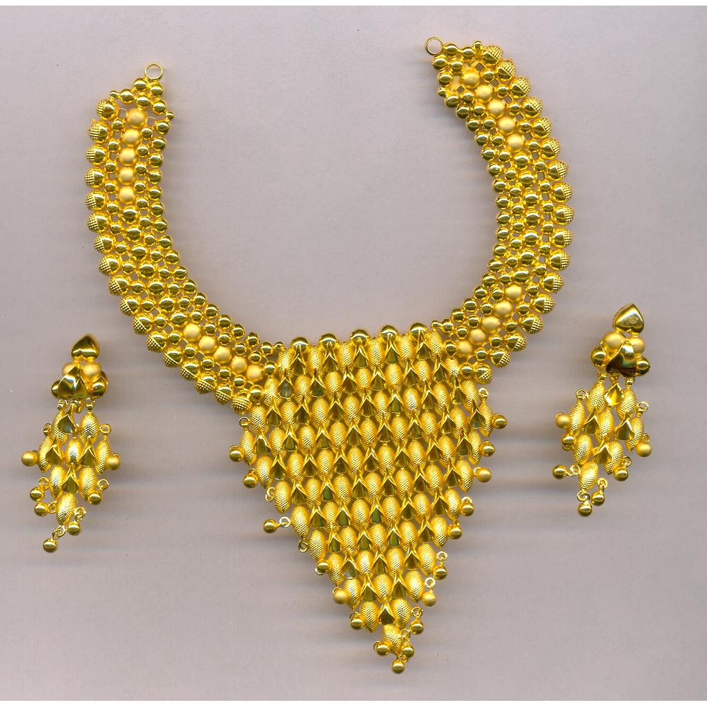 GOLD HALF SET ROUND PLAIN FANCY