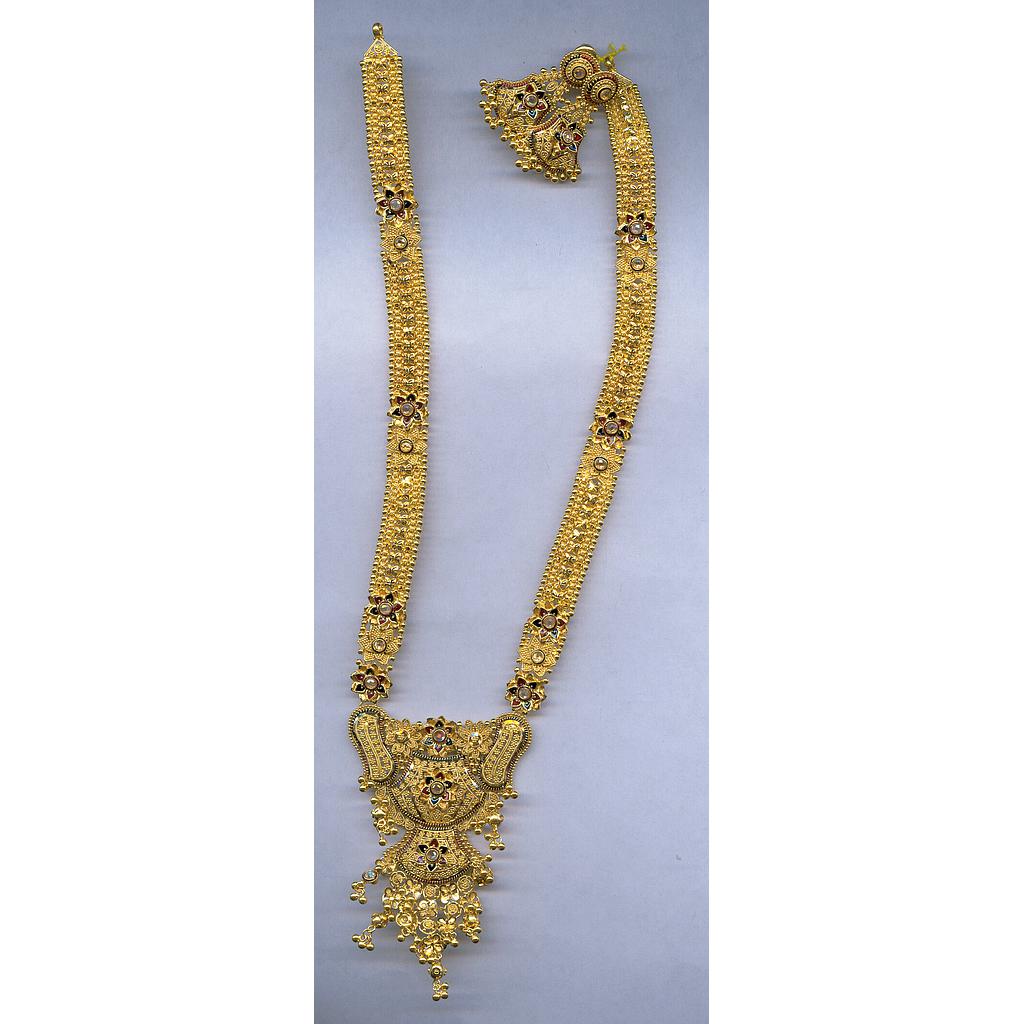GOLD HALF SET ROUND PLAIN FANCY