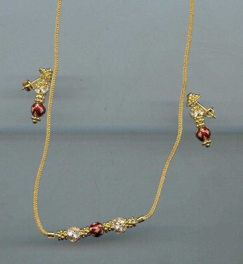 GOLD HALF SET ROUND PLAIN FANCY