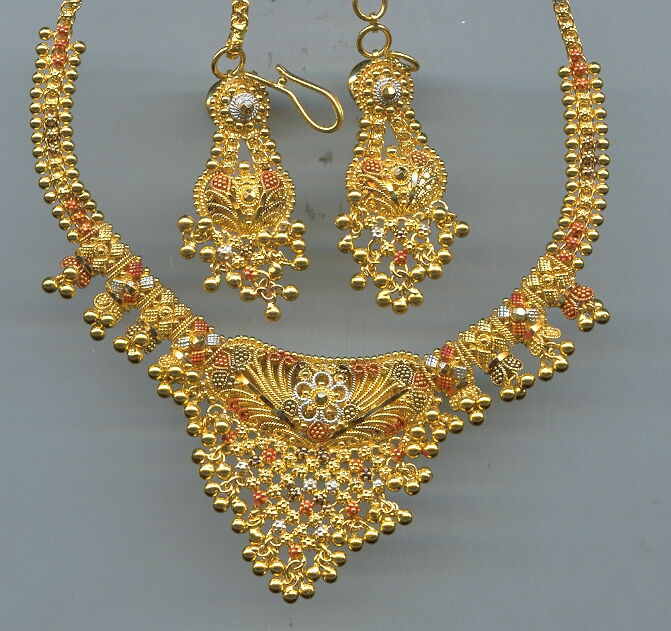 GOLD HALF SET ROUND PLAIN FANCY