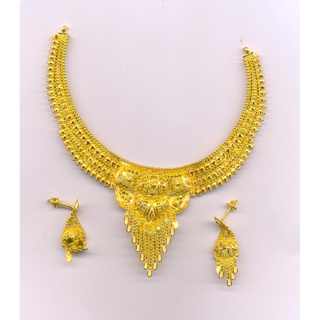 GOLD HALF SET ROUND PLAIN FANCY
