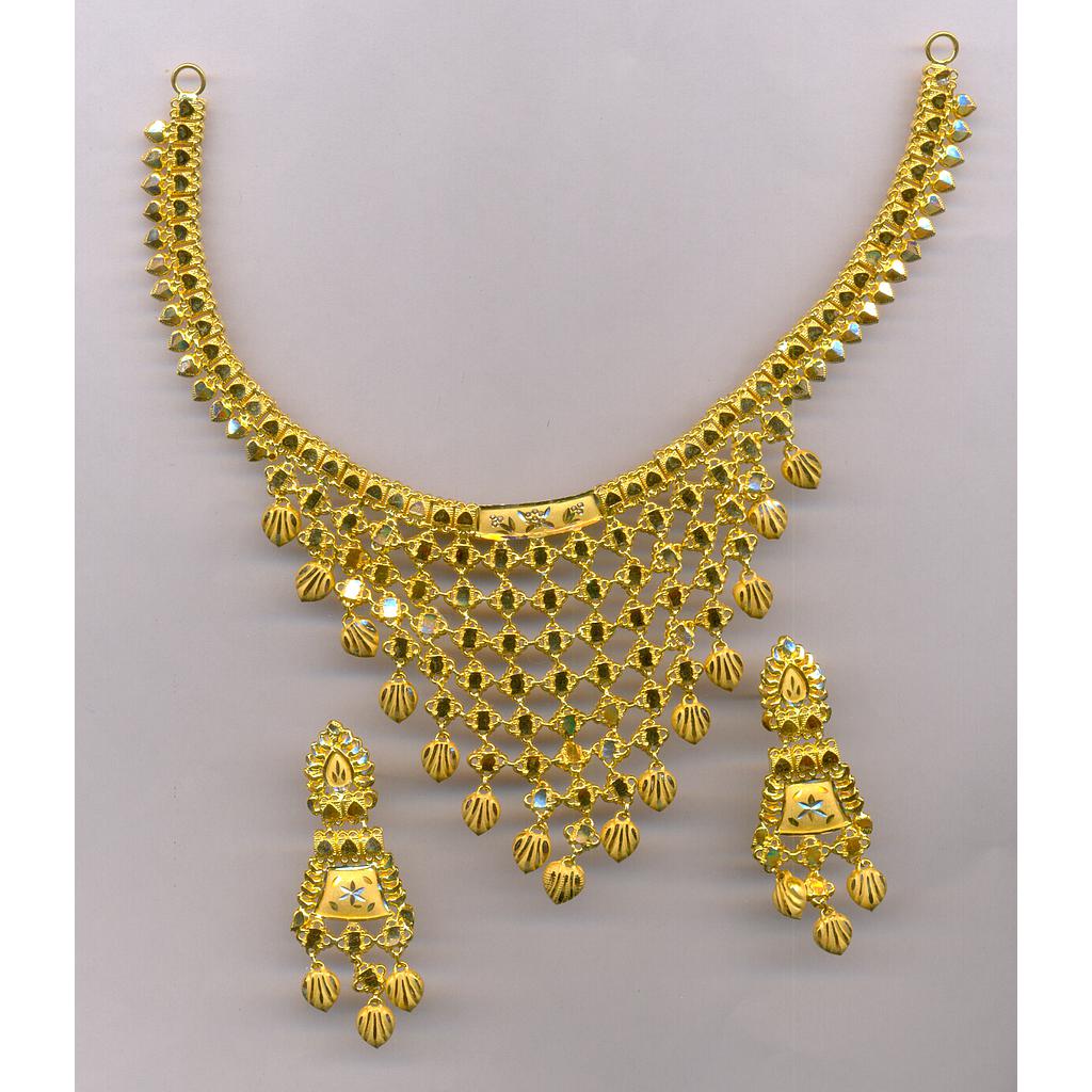 GOLD HALF SET ROUND PLAIN FANCY