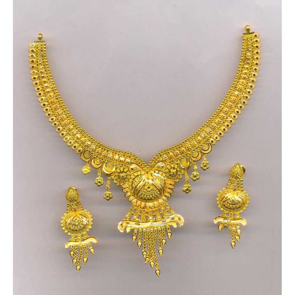 GOLD HALF SET ROUND PLAIN FANCY