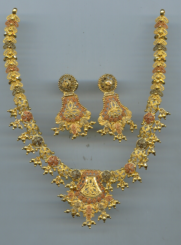 GOLD HALF SET ROUND PLAIN FANCY