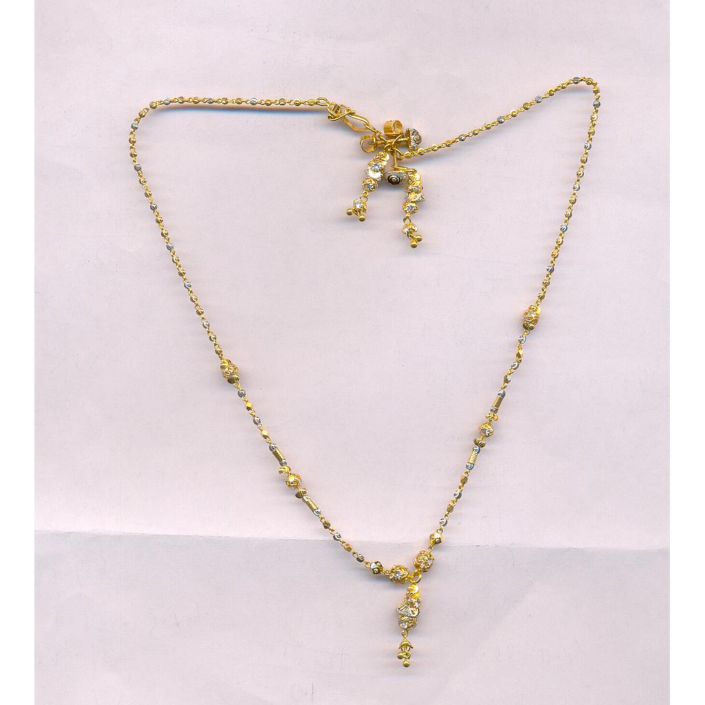 GOLD HALF SET ROUND PLAIN FANCY
