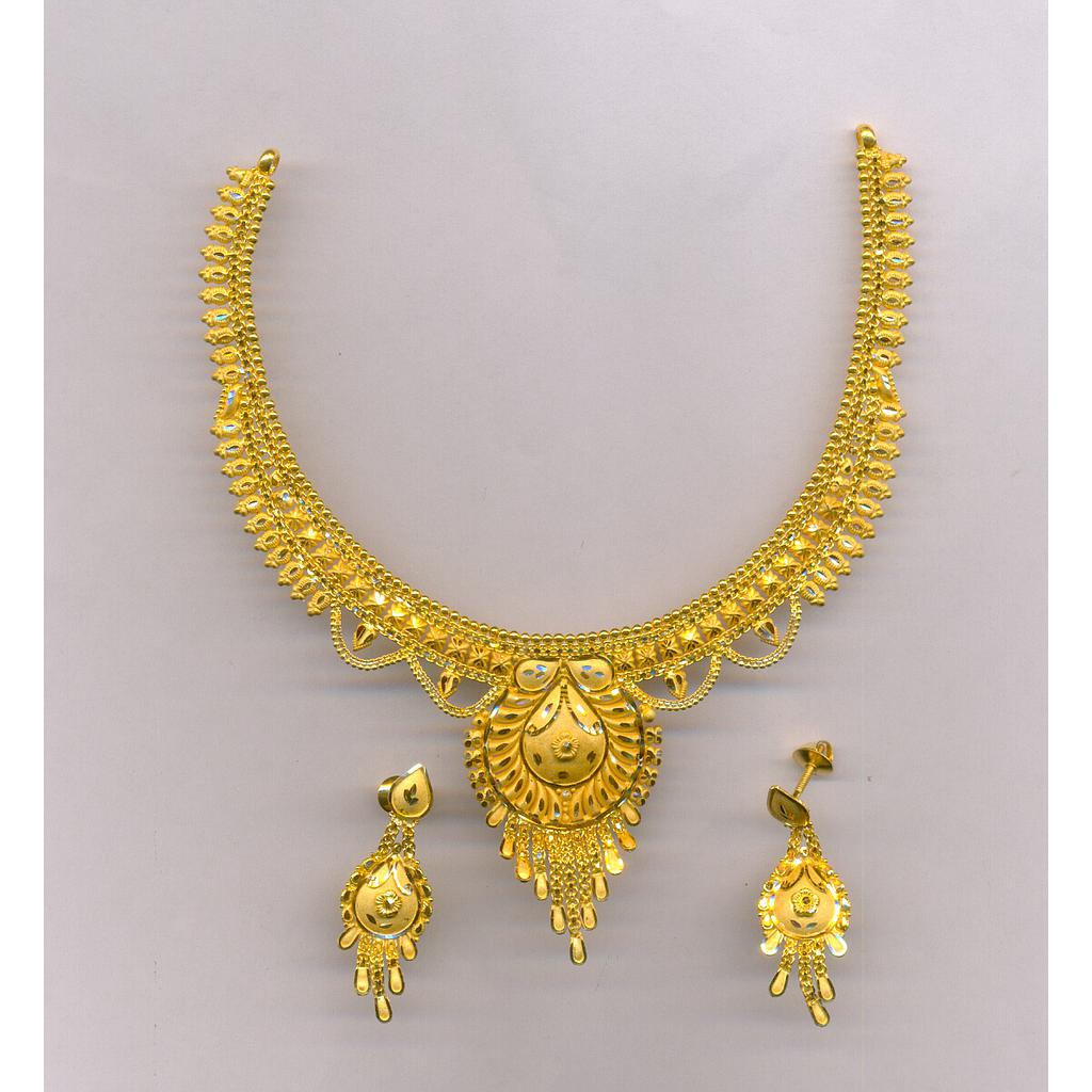 GOLD HALF SET ROUND PLAIN FANCY