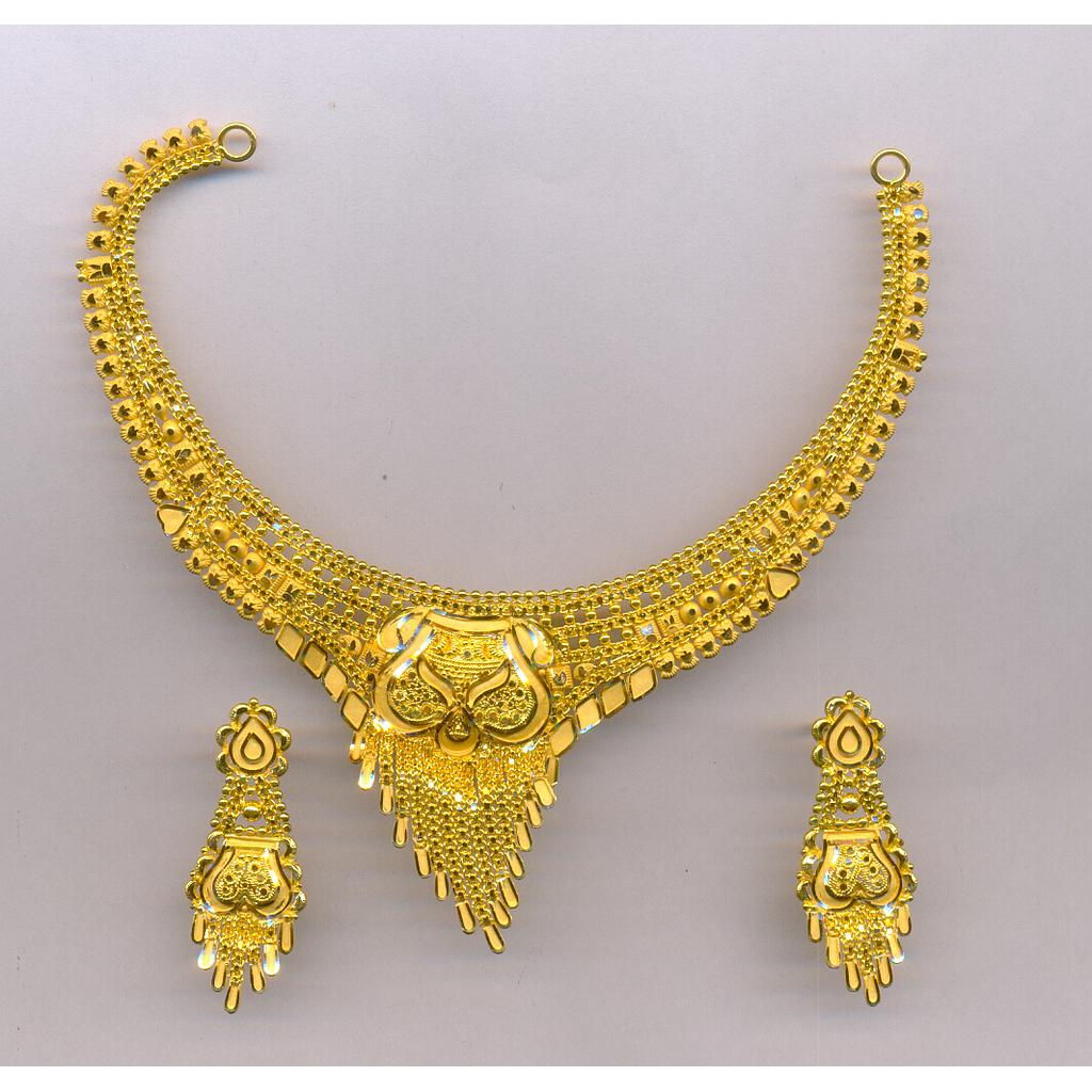 GOLD HALF SET ROUND PLAIN FANCY
