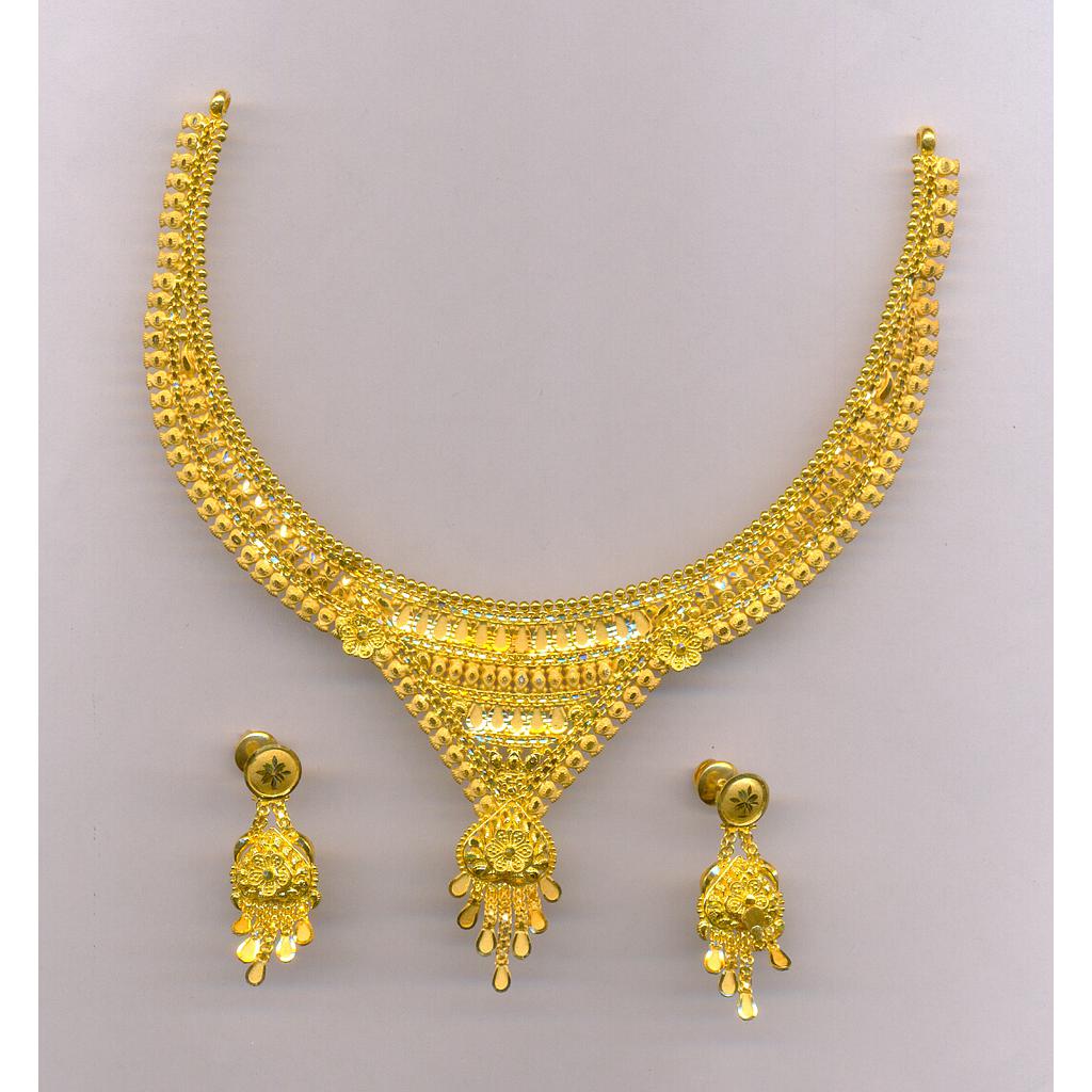 GOLD HALF SET ROUND PLAIN FANCY