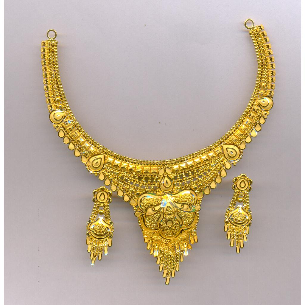 GOLD HALF SET ROUND PLAIN FANCY