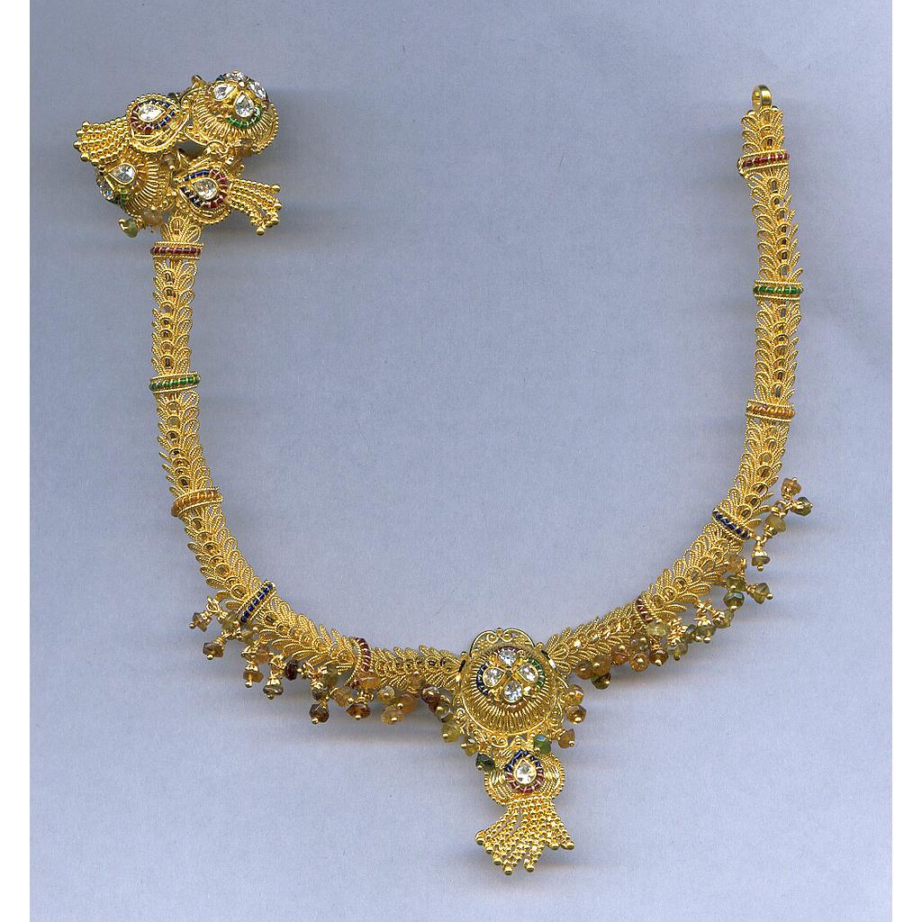 GOLD HALF SET ROUND PLAIN FANCY