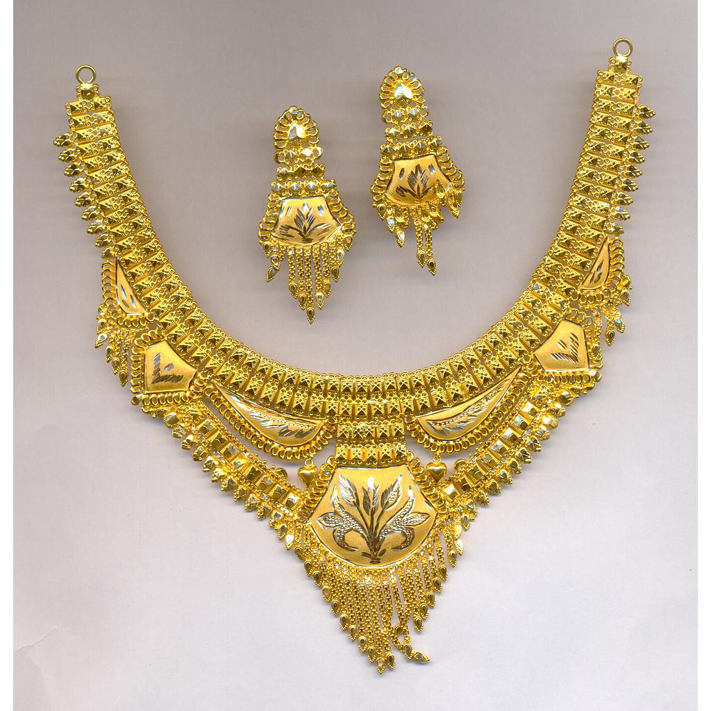 GOLD HALF SET ROUND PLAIN FANCY