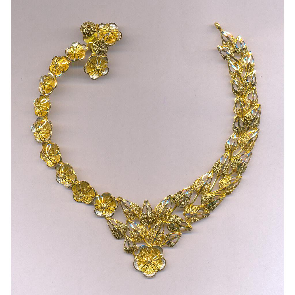 GOLD HALF SET ROUND PLAIN FANCY