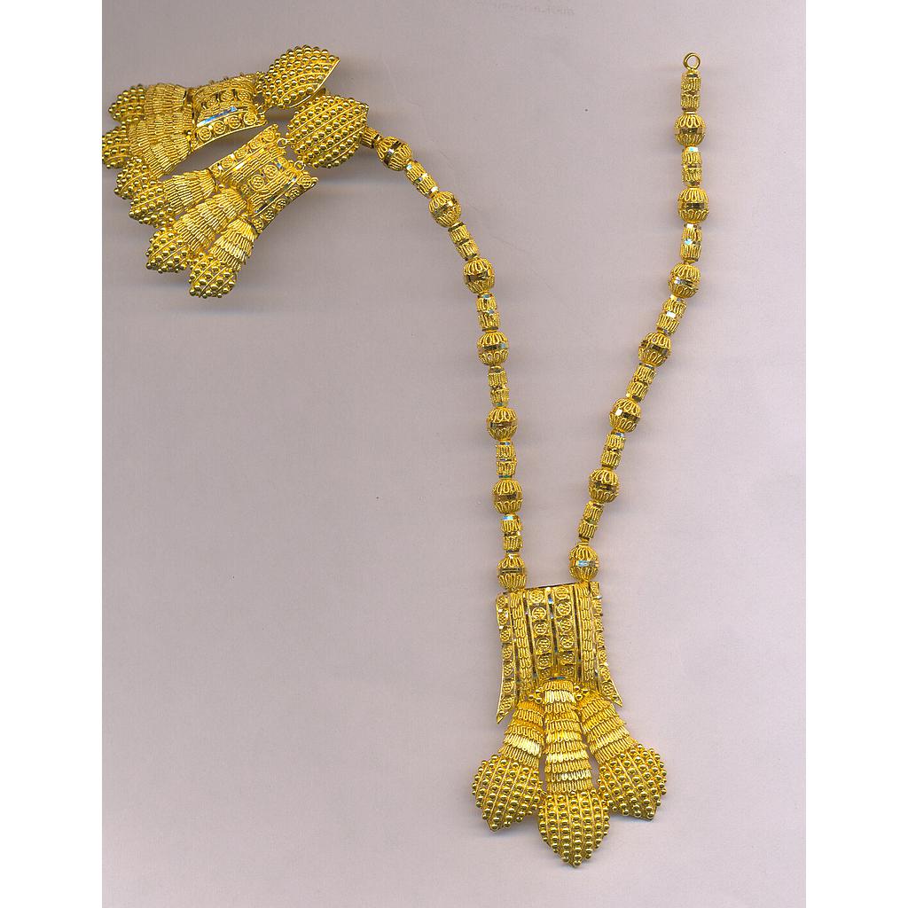 GOLD HALF SET ROUND PLAIN FANCY