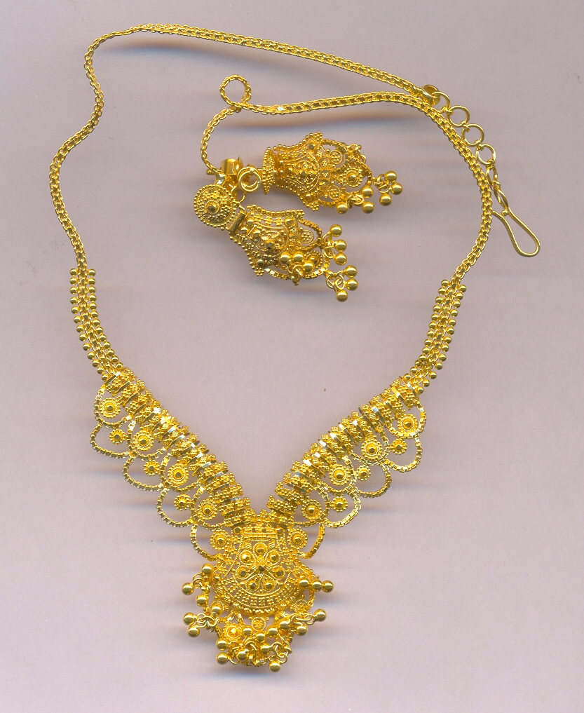 GOLD HALF SET ROUND PLAIN FANCY