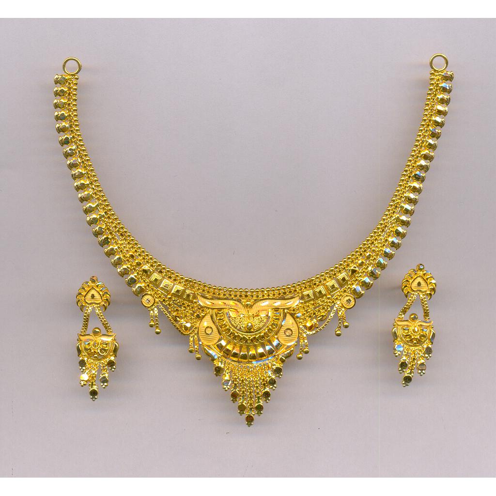 GOLD HALF SET ROUND PLAIN FANCY