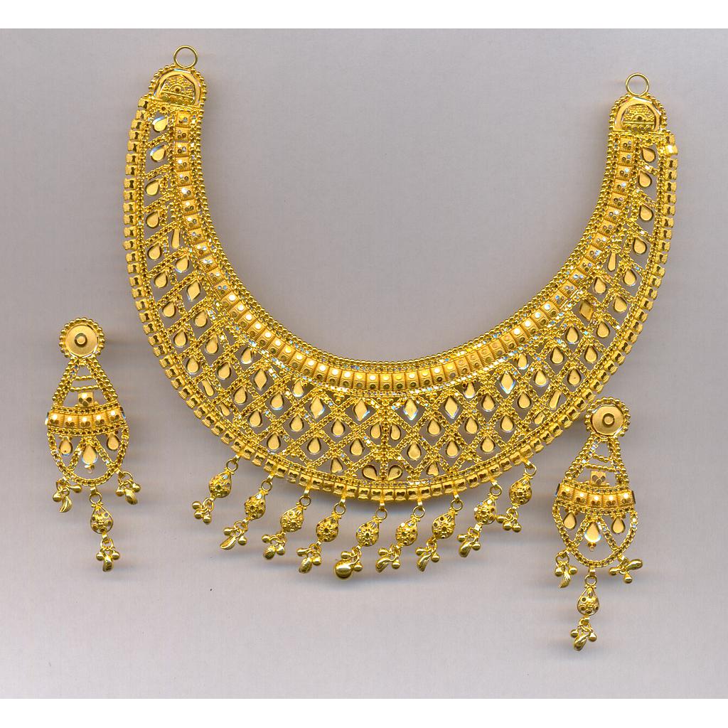 GOLD HALF SET ROUND PLAIN FANCY