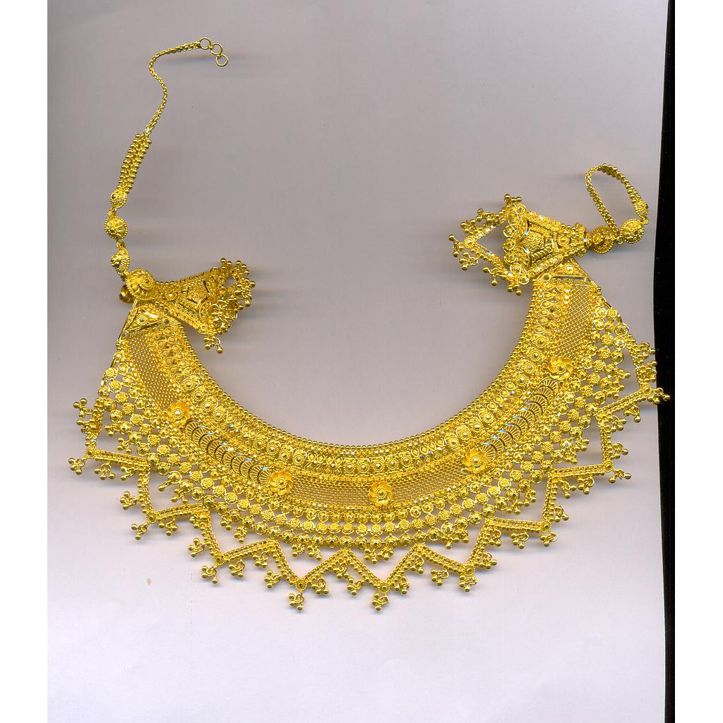 GOLD HALF SET ROUND PLAIN FANCY