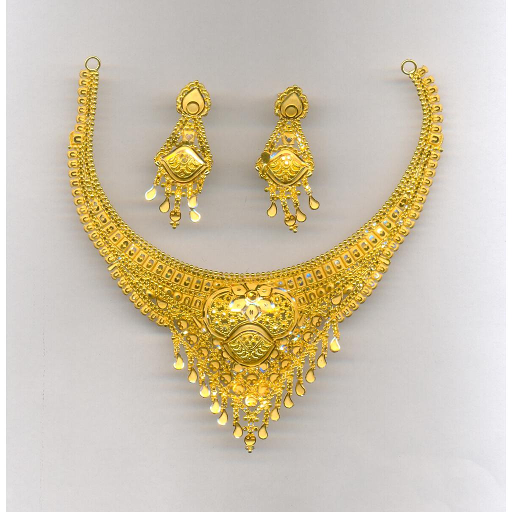 GOLD HALF SET ROUND PLAIN FANCY