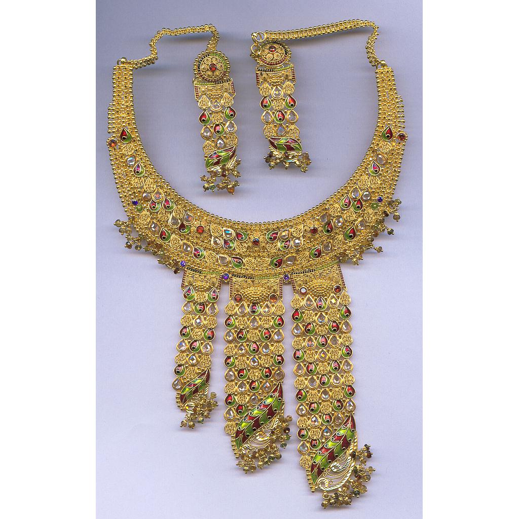 GOLD HALF SET ROUND PLAIN FANCY