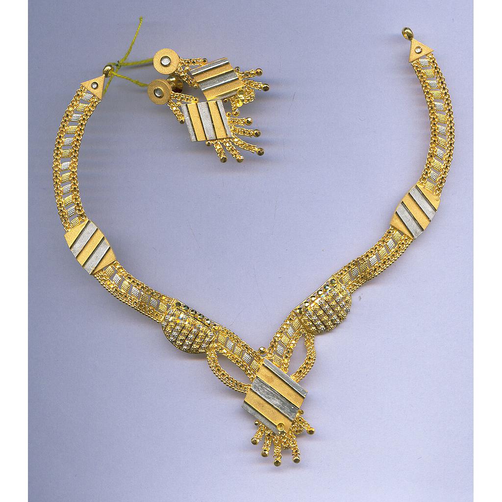 GOLD HALF SET ROUND PLAIN FANCY
