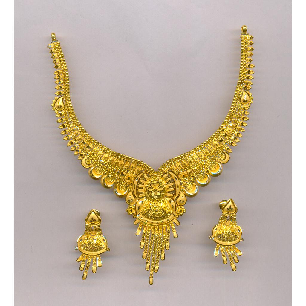 GOLD HALF SET ROUND PLAIN FANCY