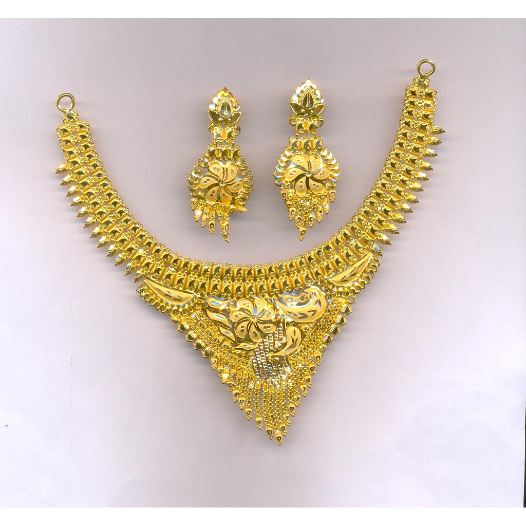 GOLD HALF SET ROUND PLAIN FANCY