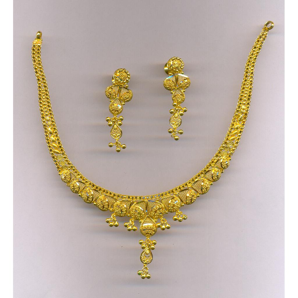 GOLD HALF SET ROUND PLAIN FANCY