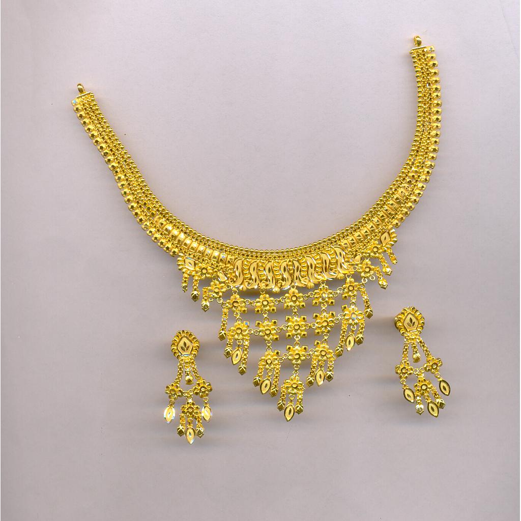 GOLD HALF SET ROUND PLAIN FANCY