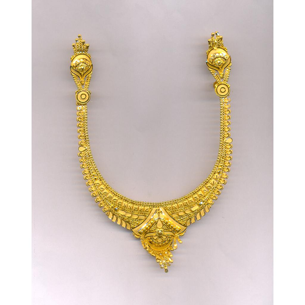 GOLD HALF SET ROUND PLAIN FANCY