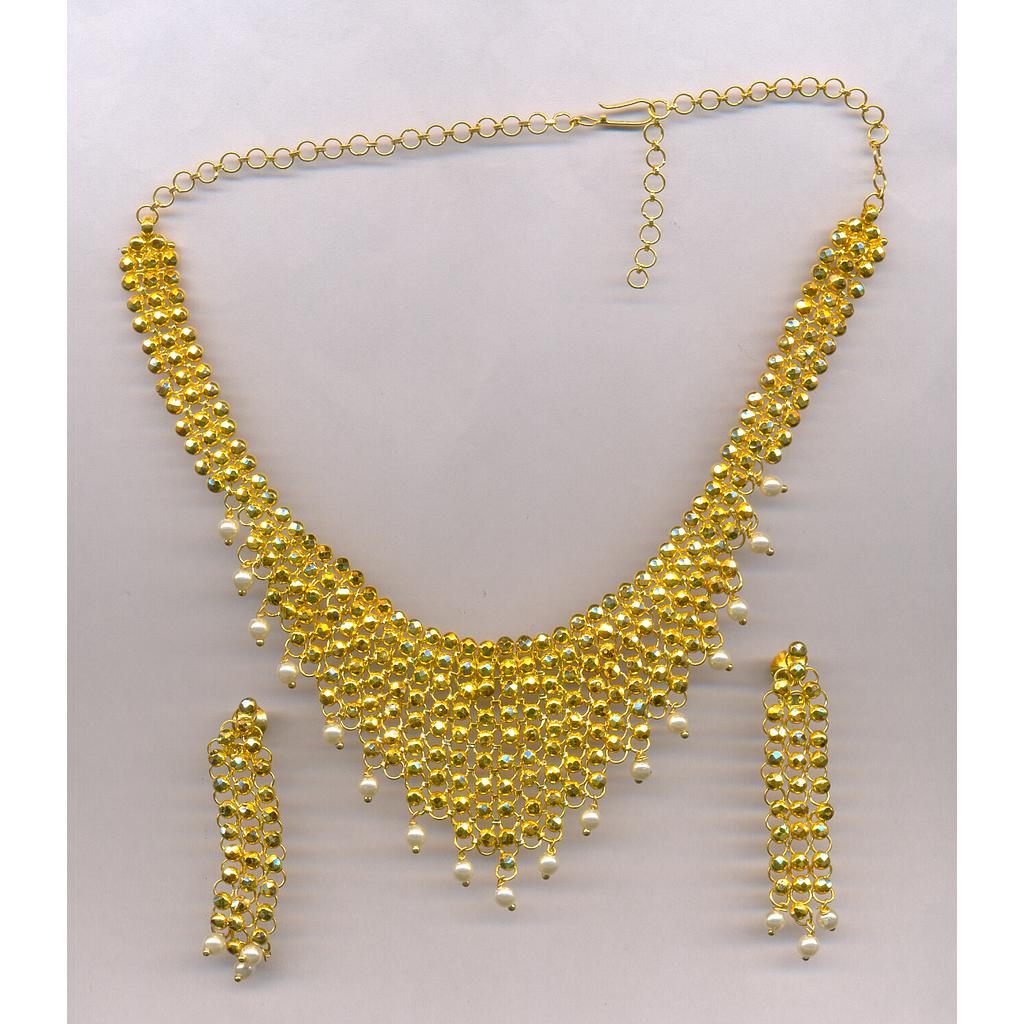 GOLD HALF SET ROUND PLAIN FANCY