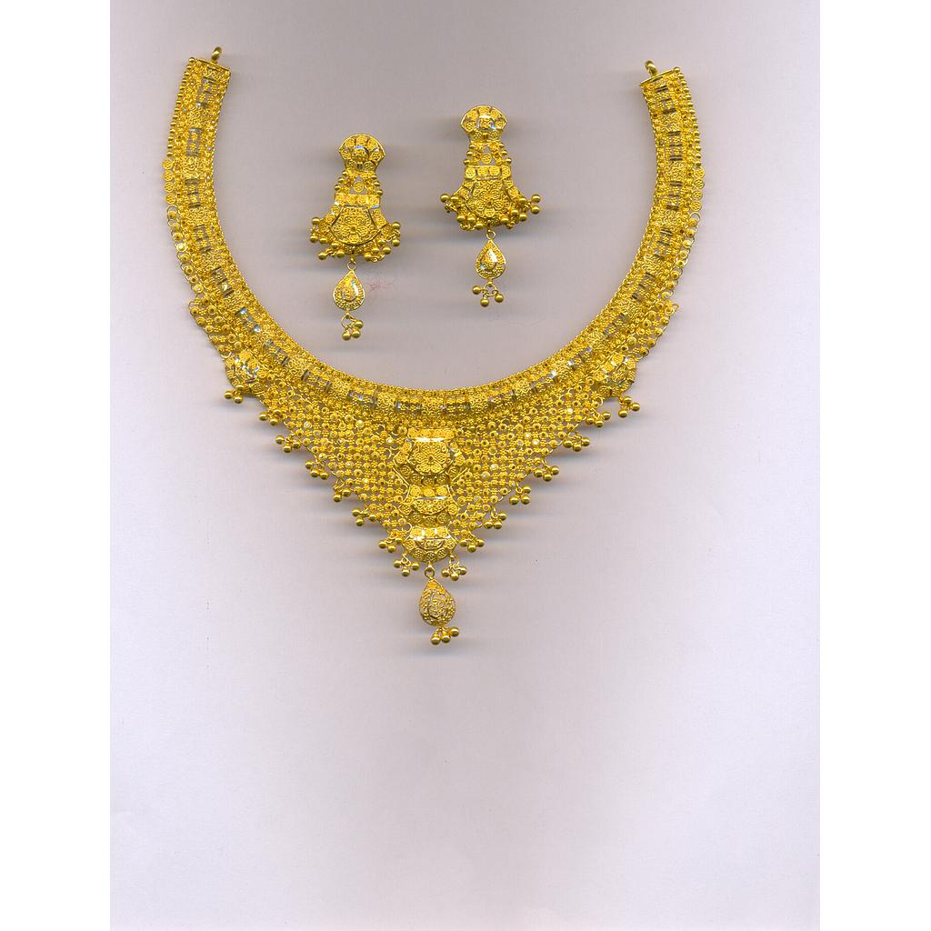 GOLD HALF SET ROUND PLAIN FANCY
