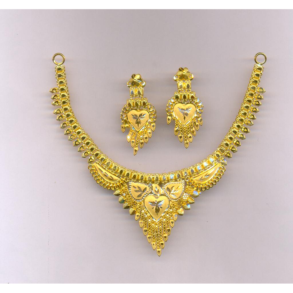 GOLD HALF SET ROUND PLAIN FANCY