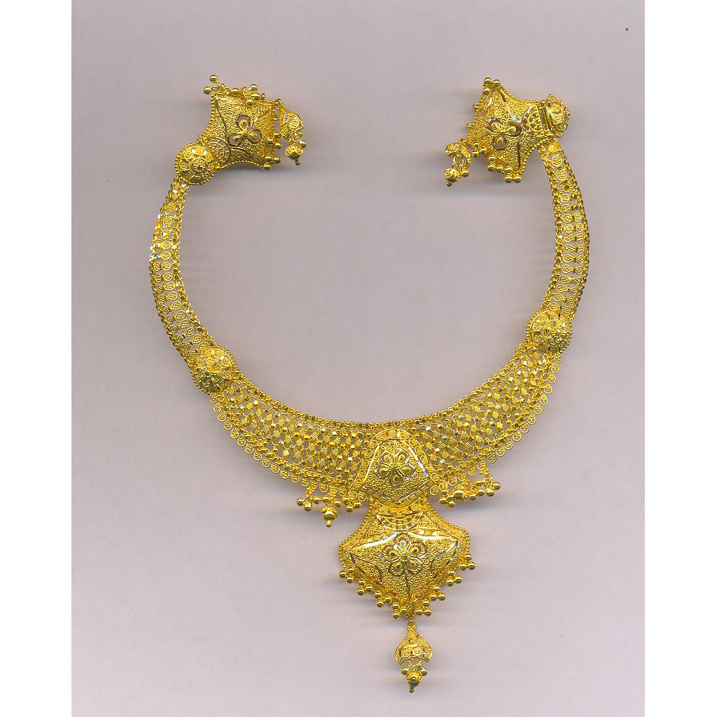 GOLD HALF SET ROUND PLAIN FANCY