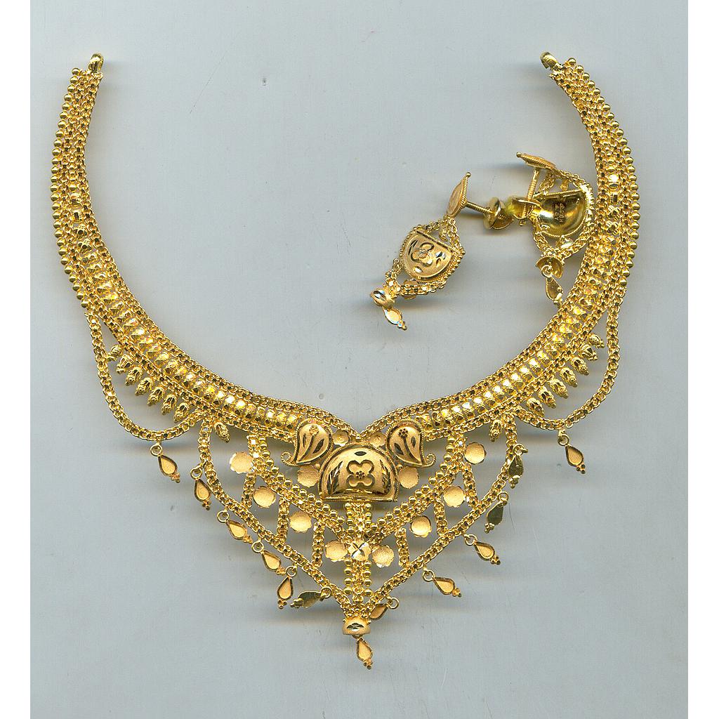 GOLD HALF SET ROUND PLAIN FANCY