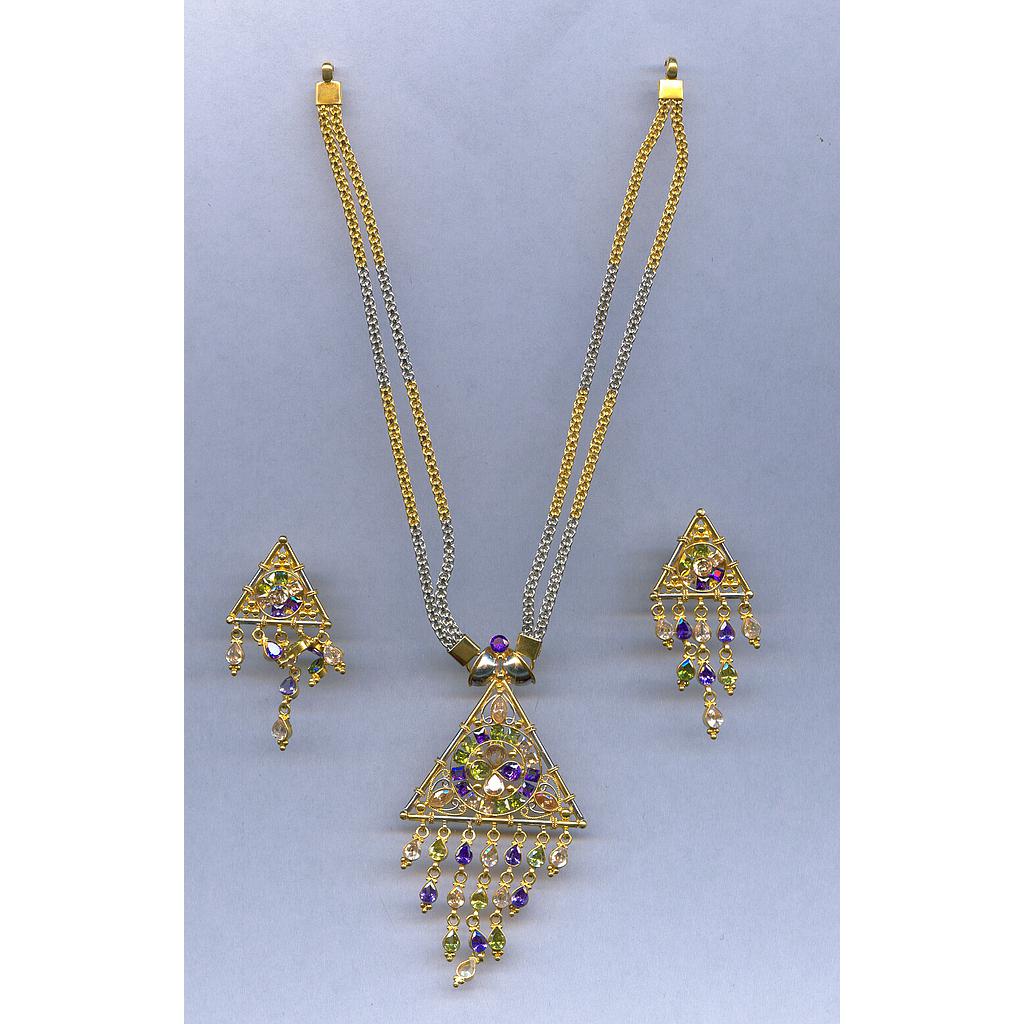 GOLD HALF SET ROUND PLAIN FANCY