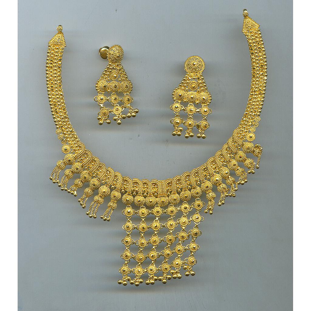 GOLD HALF SET ROUND PLAIN FANCY