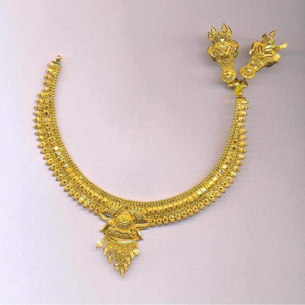 GOLD HALF SET ROUND PLAIN FANCY