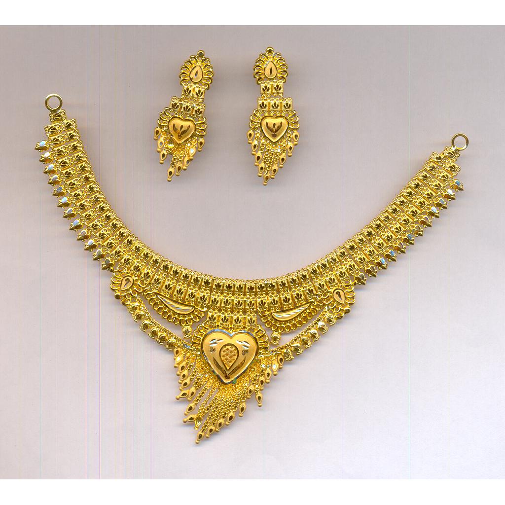 GOLD HALF SET ROUND PLAIN FANCY