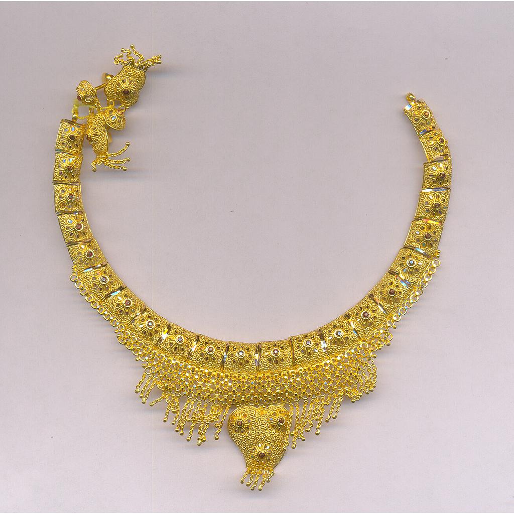 GOLD HALF SET ROUND PLAIN FANCY