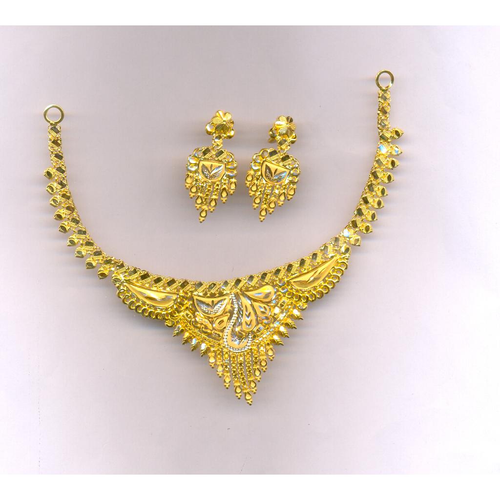 GOLD HALF SET ROUND PLAIN FANCY