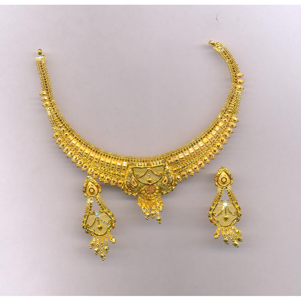 GOLD HALF SET ROUND PLAIN FANCY