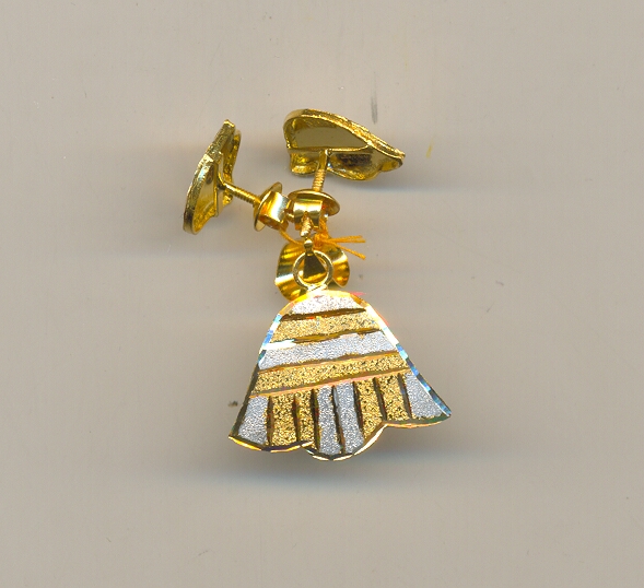 GOLD HALF SET ROUND PLAIN FANCY